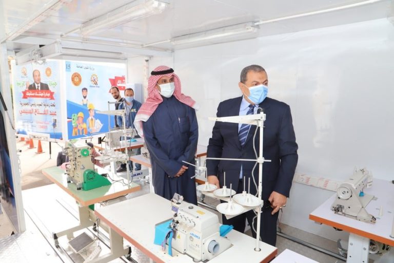 وحدات التدريب المهني المتنقلة التابعة للوزارة